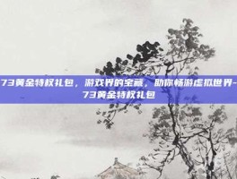 17173黄金特权礼包，游戏界的宝藏，助你畅游虚拟世界-17173黄金特权礼包