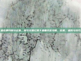 红萝卜鱼在哪钓摩尔庄园，摩尔庄园红萝卜鱼垂钓全攻略，位置、鱼饵与技巧大揭秘