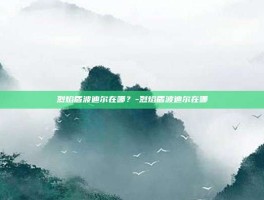 烈焰盾波迪尔在哪？-烈焰盾波迪尔在哪