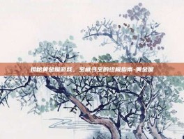 揭秘黄金屋游戏，宝藏寻宝的终极指南-黄金屋