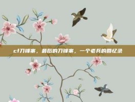 cf刀锋寨，最后的刀锋寨，一个老兵的回忆录