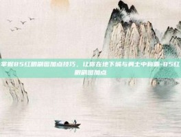掌握85红眼刷图加点技巧，让你在地下城与勇士中称霸-85红眼刷图加点