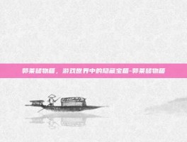 郭莱储物箱，游戏世界中的隐藏宝箱-郭莱储物箱
