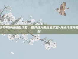 天谕玲珑神格搭配攻略，提升战力的秘密武器-天谕玲珑神格搭配