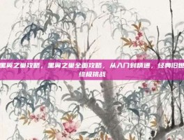 黑翼之巢攻略，黑翼之巢全面攻略，从入门到精通，经典旧世终极挑战