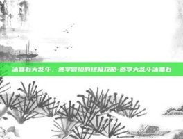 冰晶石大乱斗，逃学冒险的终极攻略-逃学大乱斗冰晶石
