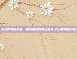 天心传奇客户端，探索未知的奇幻世界-天心传奇客户端