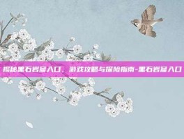 揭秘黑石岩窟入口，游戏攻略与探险指南-黑石岩窟入口