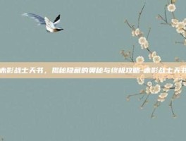 赤影战士天书，揭秘隐藏的奥秘与终极攻略-赤影战士天书
