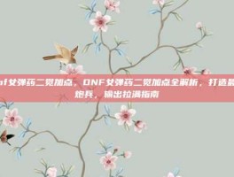 dnf女弹药二觉加点，DNF女弹药二觉加点全解析，打造最强炮兵，输出拉满指南