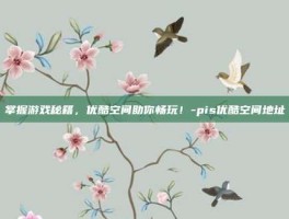 掌握游戏秘籍，优酷空间助你畅玩！-pis优酷空间地址