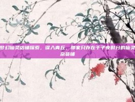 梦幻仙灵店铺探索，误入青丘，那家只存在于子夜时分的仙灵杂货铺