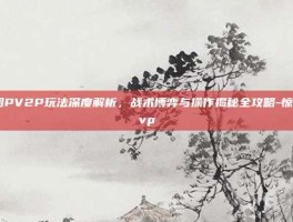 惊羽PV2P玩法深度解析，战术博弈与操作揭秘全攻略-惊羽pvp