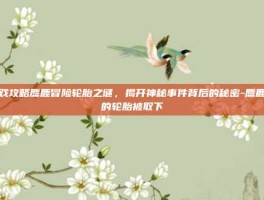 游戏攻略麋鹿冒险轮胎之谜，揭开神秘事件背后的秘密-麋鹿戴的轮胎被取下