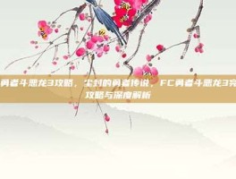 fc勇者斗恶龙3攻略，尘封的勇者传说，FC勇者斗恶龙3完全攻略与深度解析