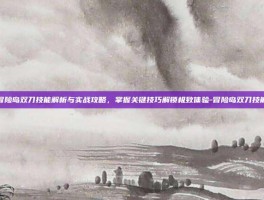 冒险岛双刀技能解析与实战攻略，掌握关键技巧解锁极致体验-冒险岛双刀技能