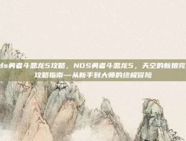 nds勇者斗恶龙5攻略，NDS勇者斗恶龙5，天空的新娘完全攻略指南—从新手到大师的终极冒险