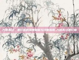 九阴真经，恶行值的深度解析与攻略指南-九阴真经恶行值