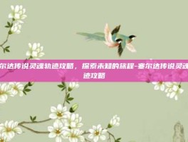 塞尔达传说灵魂轨迹攻略，探索未知的旅程-塞尔达传说灵魂轨迹攻略
