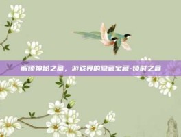 解锁神秘之盒，游戏界的隐藏宝藏-锁时之盒