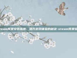 Steam背景安装指南，提升游戏体验的秘诀-steam背景安装