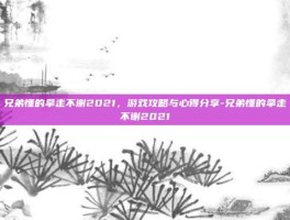 兄弟懂的拿走不谢2021，游戏攻略与心得分享-兄弟懂的拿走不谢2021