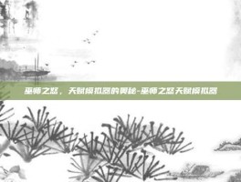 巫师之怒，天赋模拟器的奥秘-巫师之怒天赋模拟器