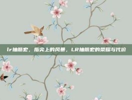 lr抽筋宏，指尖上的风暴，LR抽筋宏的荣耀与代价