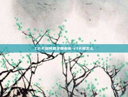CF卡屏问题全面解析-cf卡屏怎么