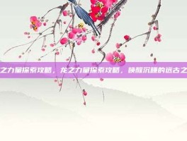 龙之力量探索攻略，龙之力量探索攻略，唤醒沉睡的远古之力