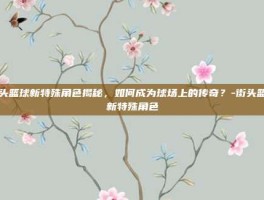 街头篮球新特殊角色揭秘，如何成为球场上的传奇？-街头篮球新特殊角色