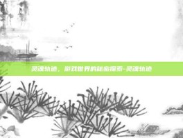 灵魂轨迹，游戏世界的秘密探索-灵魂轨迹