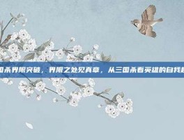 三国杀界限突破，界限之处见真章，从三国杀看英雄的自我超越