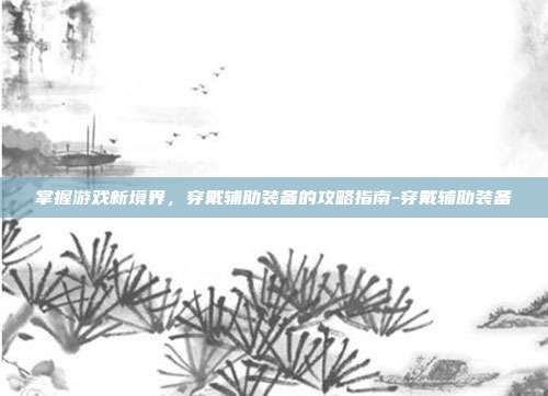 掌握游戏新境界,穿戴辅助装备的攻略指南-穿戴辅助装备