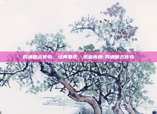 网通复古传奇,经典重现,热血再燃-网通复古传奇