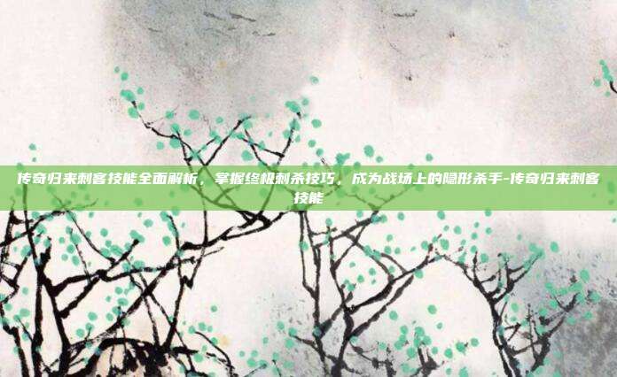 传奇归来刺客技能全面解析,掌握终极刺杀技巧,成为战场上的隐形杀手-传奇归来刺客技能
