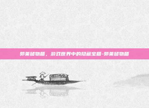 郭莱储物箱,游戏世界中的隐藏宝箱-郭莱储物箱