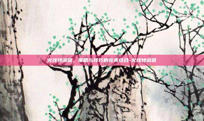 火线特训营,策略与技巧的完美结合-火线特训营