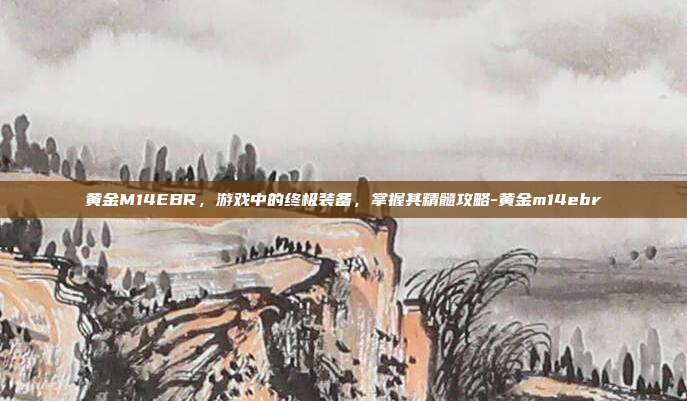 黄金M14EBR,游戏中的终极装备,掌握其精髓攻略-黄金m14ebr