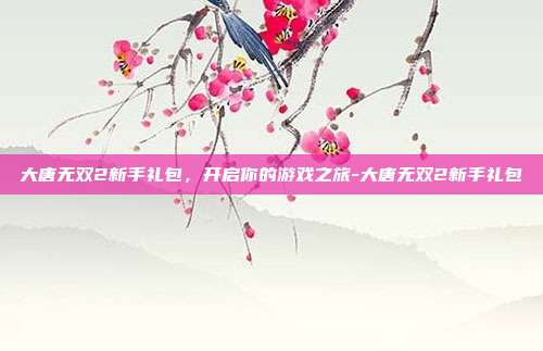 大唐无双2新手礼包,开启你的游戏之旅-大唐无双2新手礼包