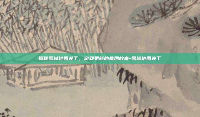 揭秘雪域地图补丁,游戏更新的幕后故事-雪域地图补丁