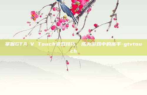 掌握GTA V Touch游戏技巧,成为游戏中的高手-gtvtouch