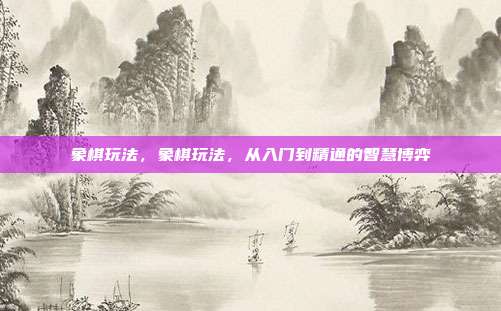 象棋玩法,象棋玩法,从入门到精通的智慧博弈
