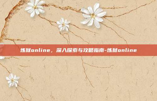 炼狱online,深入探索与攻略指南-炼狱online