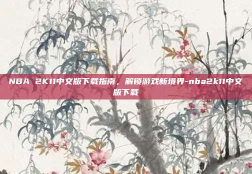 NBA 2K11中文版下载指南,解锁游戏新境界-nba2k11中文版下载