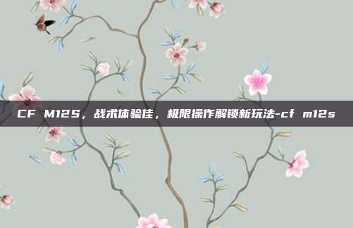 CF M12S,战术体验佳,极限操作解锁新玩法-cf m12s