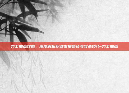 力士加点攻略,深度解析职业发展路径与实战技巧-力士加点