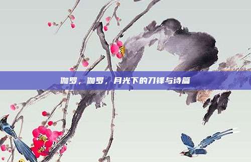 伽罗,伽罗,月光下的刀锋与诗篇