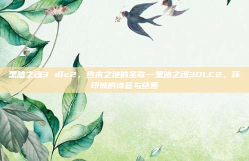 黑暗之魂3 dlc2,终末之地的圣歌—黑暗之魂3DLC2,环印城的诗意与终焉