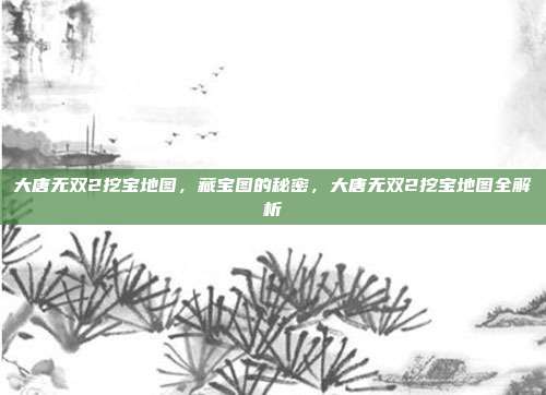 大唐无双2挖宝地图,藏宝图的秘密,大唐无双2挖宝地图全解析